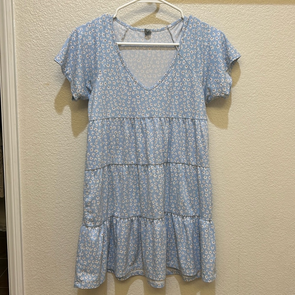 Sky & Sparrow Causal Floral Dress